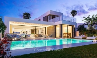 Contemporary, Modern Villas with Sea Views for sale at Walking distance to the Beach and Marina - Marbella East - Mijas 2819 