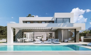 Contemporary, Modern Villas with Sea Views for sale at Walking distance to the Beach and Marina - Marbella East - Mijas 2827 