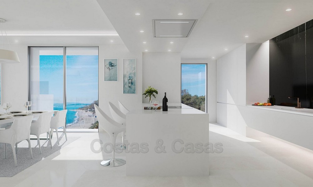 Exclusive New, Modern Front line beach Apartments for sale, Marbella - Estepona. Resales available. 3041