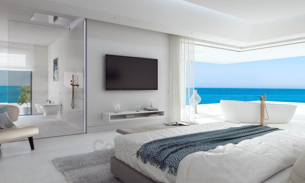 Exclusive New, Modern Front line beach Apartments for sale, Marbella - Estepona. Resales available. 3045