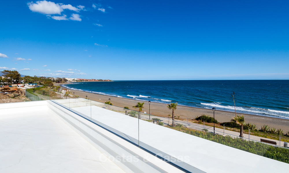 Exclusive New, Modern Front line beach Apartments for sale, Marbella - Estepona. Resales available. 3022