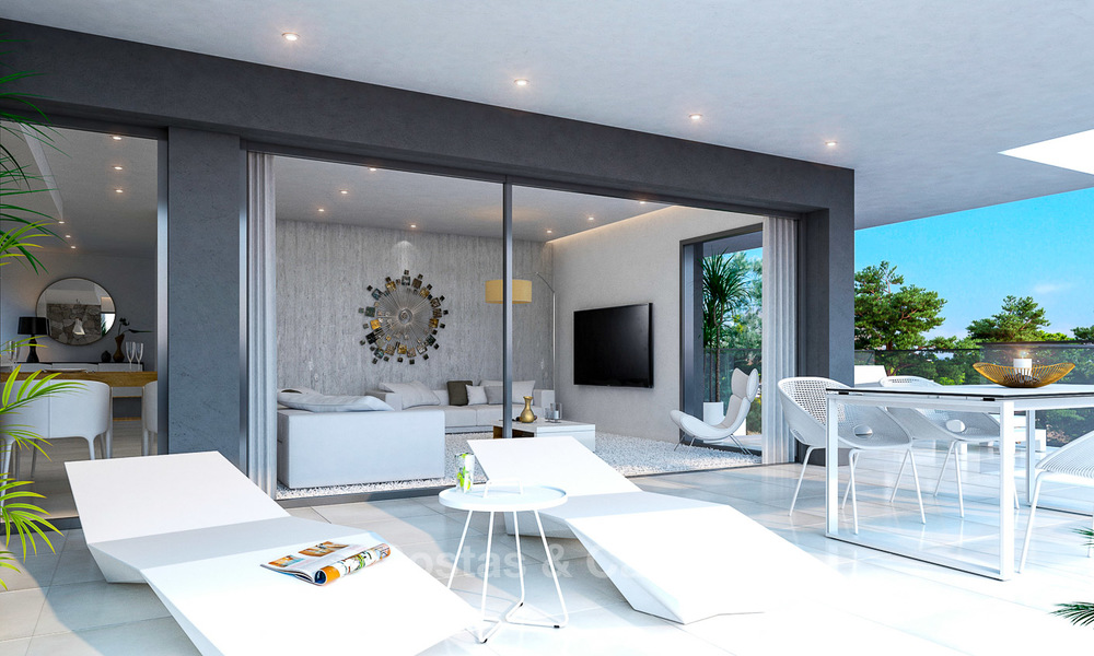 Modern apartments for sale on the New Golden Mile, between Marbella and Estepona 3392