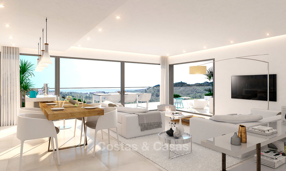 Modern apartments for sale on the New Golden Mile, between Marbella and Estepona 3394