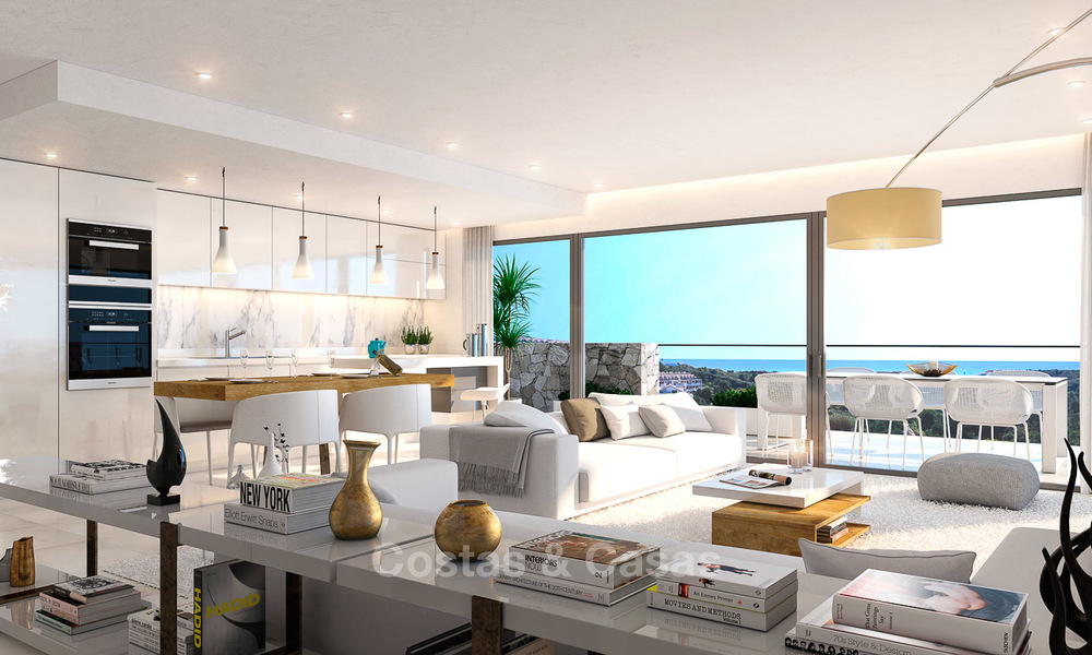 Modern apartments for sale on the New Golden Mile, between Marbella and Estepona 3397