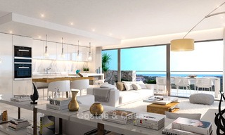 Modern apartments for sale on the New Golden Mile, between Marbella and Estepona 3397 