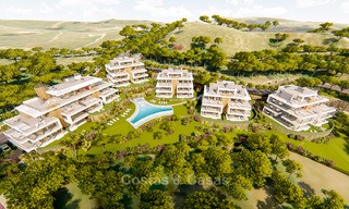 Modern apartments for sale on the New Golden Mile, between Marbella and Estepona 3401 