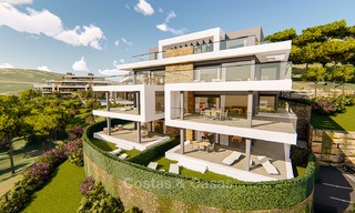 Modern apartments for sale on the New Golden Mile, between Marbella and Estepona 3402 