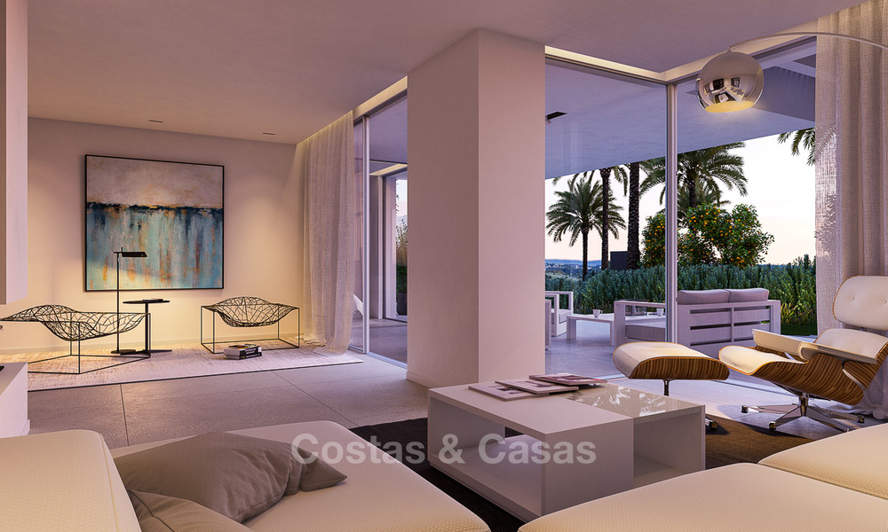 New luxury and eco-friendly apartments with seaviews for sale in a boutique innovative project in Benahavis - Marbella 3546