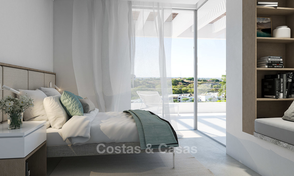 New luxury and eco-friendly apartments with seaviews for sale in a boutique innovative project in Benahavis - Marbella 3548