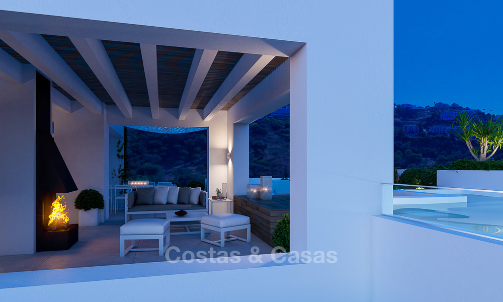 New luxury and eco-friendly apartments with seaviews for sale in a boutique innovative project in Benahavis - Marbella 3552