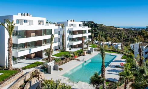 New luxury and eco-friendly apartments with seaviews for sale in a boutique innovative project in Benahavis - Marbella 37556