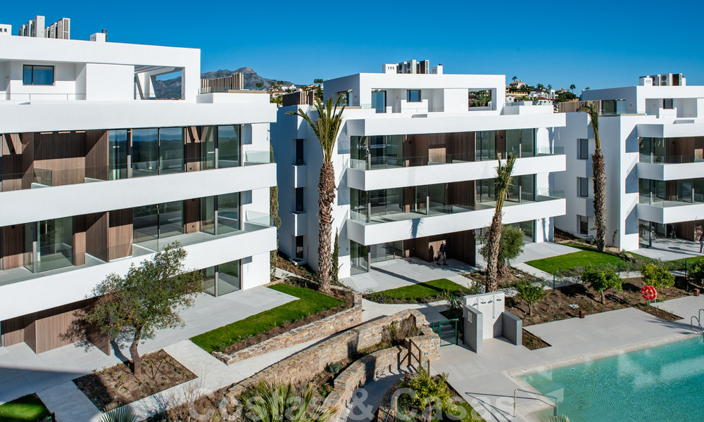 New luxury and eco-friendly apartments with seaviews for sale in a boutique innovative project in Benahavis - Marbella 37557