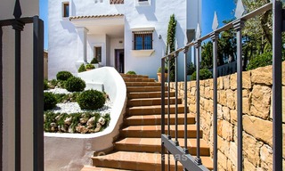 Ready to move in new villa for sale, first line golf in a gated golf resort, New Golden Mile, Marbella - Estepona 3530 