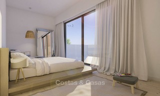 Two luxury and modern contemporary eco-friendly new villas for sale in a boutique development, Casares - Estepona 3565 