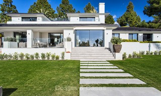 Attractive and spacious renovated luxury villa with majestic sea views for sale, Marbella East 3603 