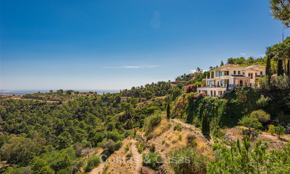 Charming and spacious Andalusian style villa for sale in El Madroñal, Benahavis - Marbella 3767
