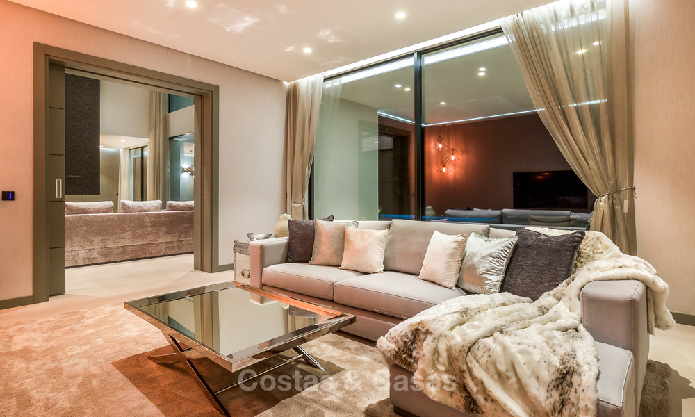 Modern contemporary luxury villa for sale in El Madroñal, Benahavis - Marbella 3883