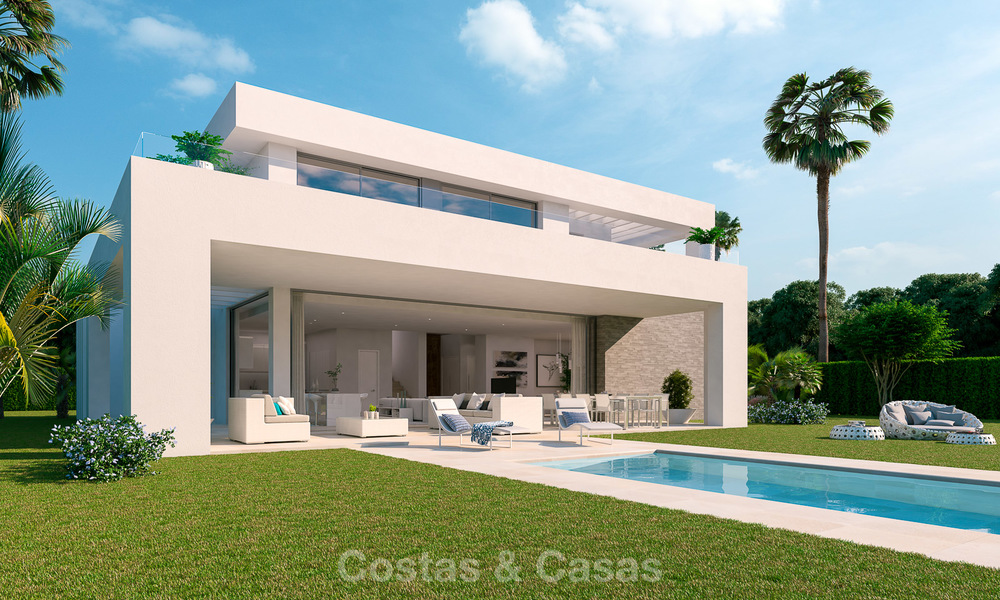 Modern luxury villas for sale in a new development in Mijas, Costa del Sol 4065