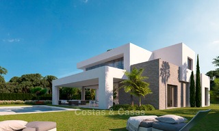 Modern luxury villas for sale in a new development in Mijas, Costa del Sol 4066 