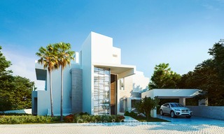 Luxury, modern contemporary villa for sale with spectacular sea views, Estepona, Costa del Sol 3999 