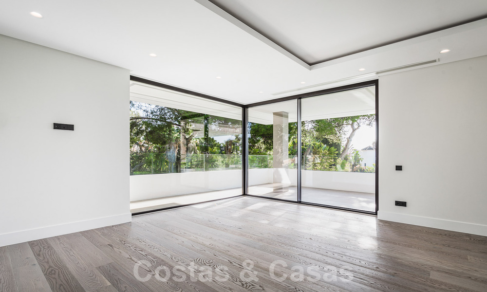 Brand new, beach side ultra-modern designer style villa for sale, Estepona East - Marbella. Ready to move in. 30721