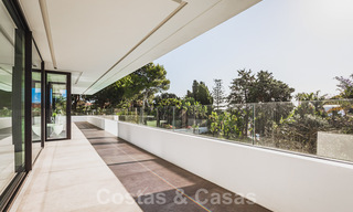 Brand new, beach side ultra-modern designer style villa for sale, Estepona East - Marbella. Ready to move in. 30727 