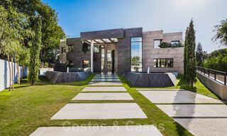 Brand new, beach side ultra-modern designer style villa for sale, Estepona East - Marbella. Ready to move in. 30755 