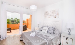 Freshly renovated, Andalusian style townhouses for sale, with sea views, ready to move in, Benahavis, Marbella 5950 