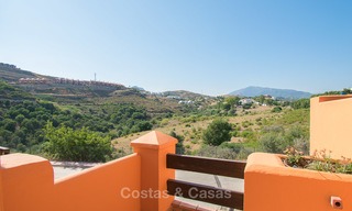 Freshly renovated, Andalusian style townhouses for sale, with sea views, ready to move in, Benahavis, Marbella 5973 