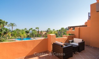Freshly renovated, Andalusian style townhouses for sale, with sea views, ready to move in, Benahavis, Marbella 5976 