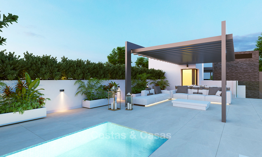 Exclusive luxury apartments for sale, contemporary design and with sea views, in Benahavis - Marbella 5087