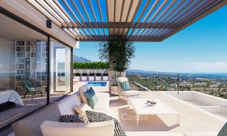 Exclusive luxury apartments for sale, contemporary design and with sea views, in Benahavis - Marbella 5090 
