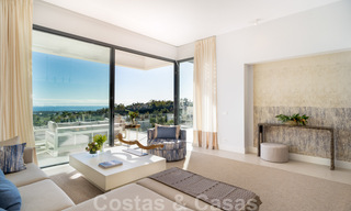 Exclusive luxury apartments for sale, contemporary design and with sea views, in Benahavis - Marbella 35219 