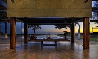 Minimalist modern contemporary designer villa for sale, spectacular sea views, Benalmadena, Costa del Sol 5156 