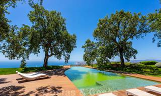 Minimalist modern contemporary designer villa for sale, spectacular sea views, Benalmadena, Costa del Sol 38515 