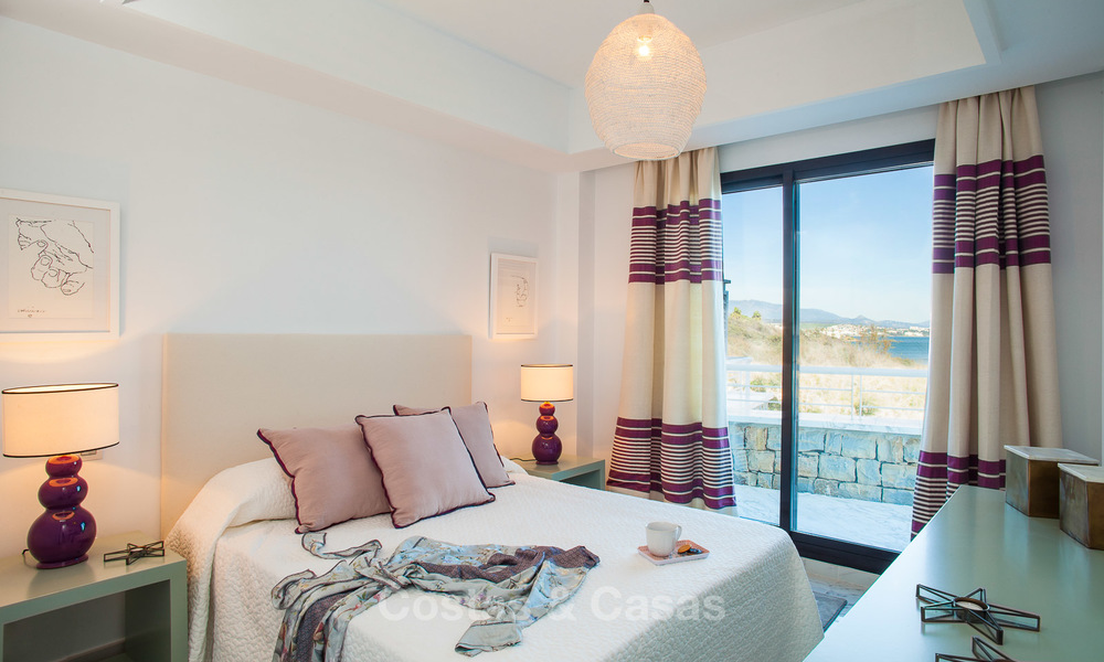 Newly renovated frontline beach apartments for sale, ready to move in, Casares, Costa del Sol 5355