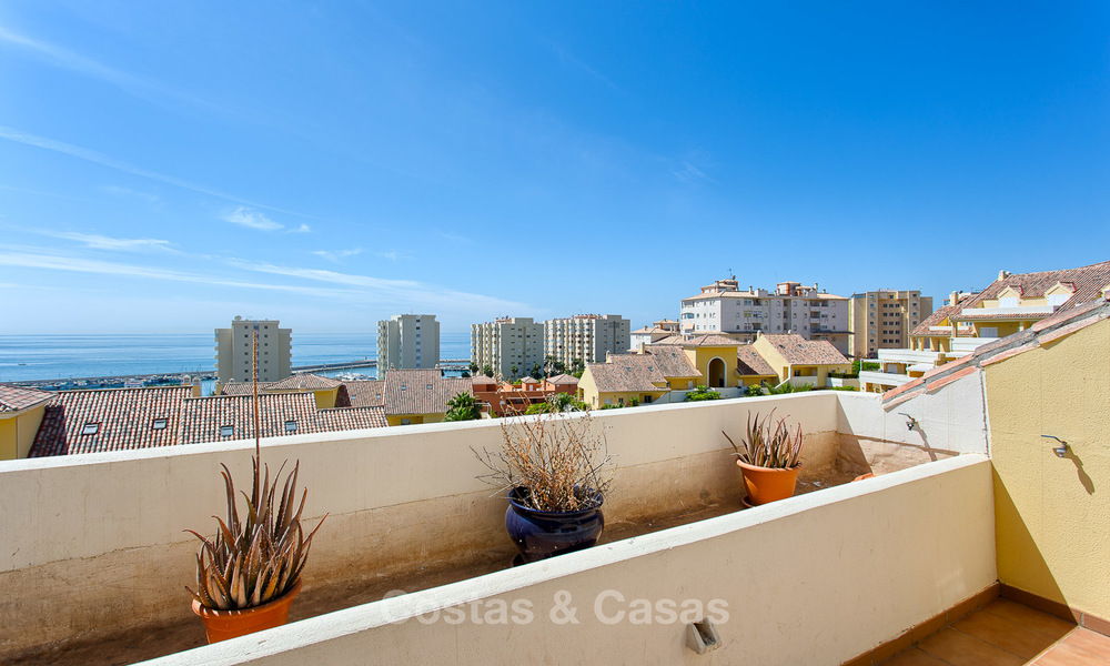 Very spacious, cosy and convenient luxury penthouse apartment for sale, Estepona center 5649