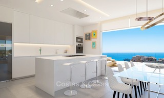 Sunny, modern luxury apartments for sale, with unobstructed sea views, Fuengirola, Costa del Sol 5837 