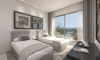 Luxury modern apartments for sale, in an exclusive complex with private lagoon, Casares, Costa del Sol 5931 