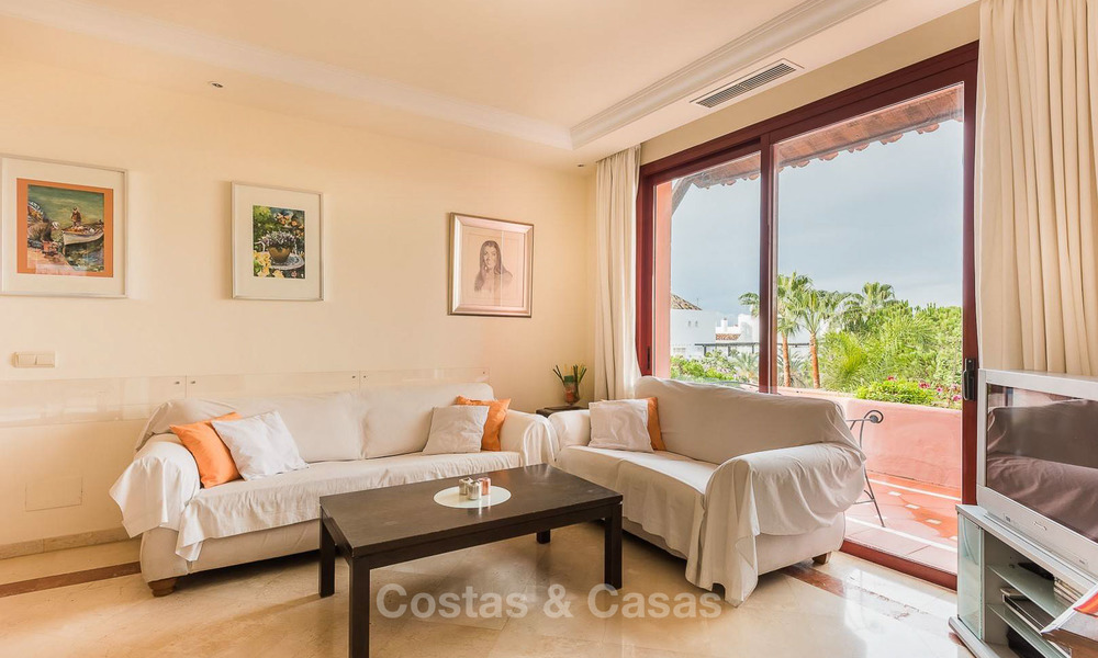 Spacious beachside penthouse apartment for sale, in a luxurious complex, Elviria, Marbella 6005