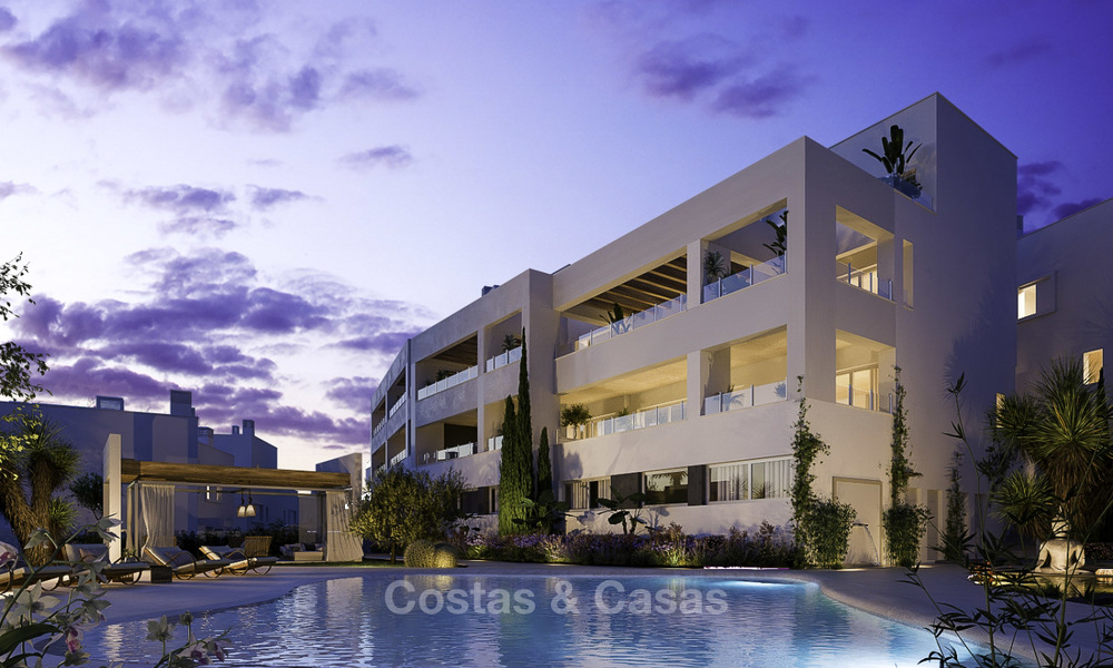 Attractive new apartments with stunning sea views for sale, Marbella. Completed! 19183
