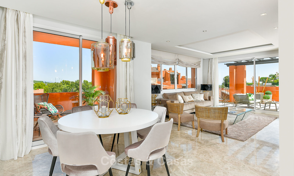 Charming new Andalusian-style apartments for sale, Golf Valley, Nueva Andalucia, Marbella 6212