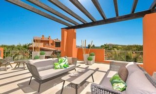 Charming new Andalusian-style apartments for sale, Golf Valley, Nueva Andalucia, Marbella 6222 