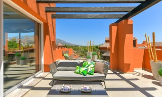 Charming new Andalusian-style apartments for sale, Golf Valley, Nueva Andalucia, Marbella 6223 