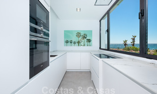 Unique ultra-modern beach front designer villa for sale, New Golden Mile, Marbella - Estepona. Ready to move in. 34255 