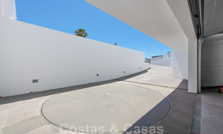 Unique ultra-modern beach front designer villa for sale, New Golden Mile, Marbella - Estepona. Ready to move in. 34265 