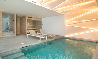 Unique ultra-modern beach front designer villa for sale, New Golden Mile, Marbella - Estepona. Ready to move in. 34272 