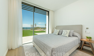 Unique ultra-modern beach front designer villa for sale, New Golden Mile, Marbella - Estepona. Ready to move in. 34278 