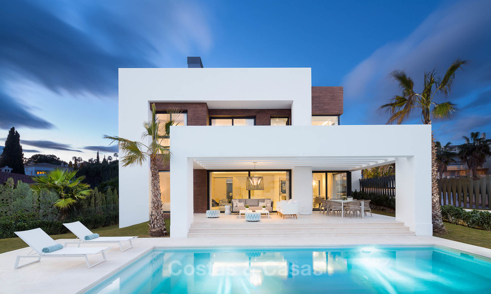 Stylish contemporary designer villas for sale on the New Golden Mile, Marbella - Estepona 6630