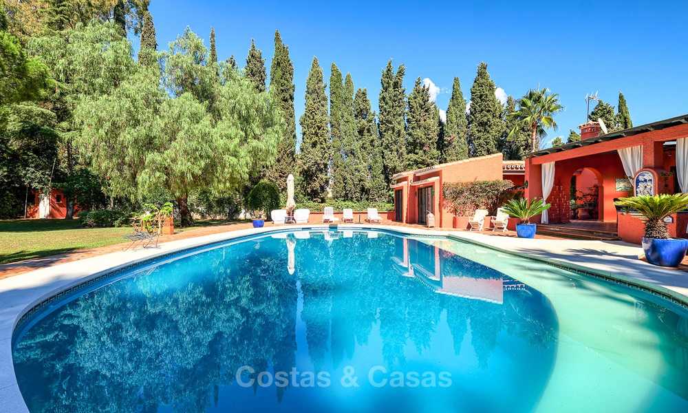 Spacious villa with good potential for sale, walking distance to the beach and Puerto Banus - Golden Mile, Marbella 6693